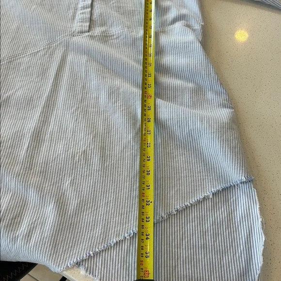 Frank + Eileen Drake Stripe Shirt Dress Blue White - Picture 8 of 13